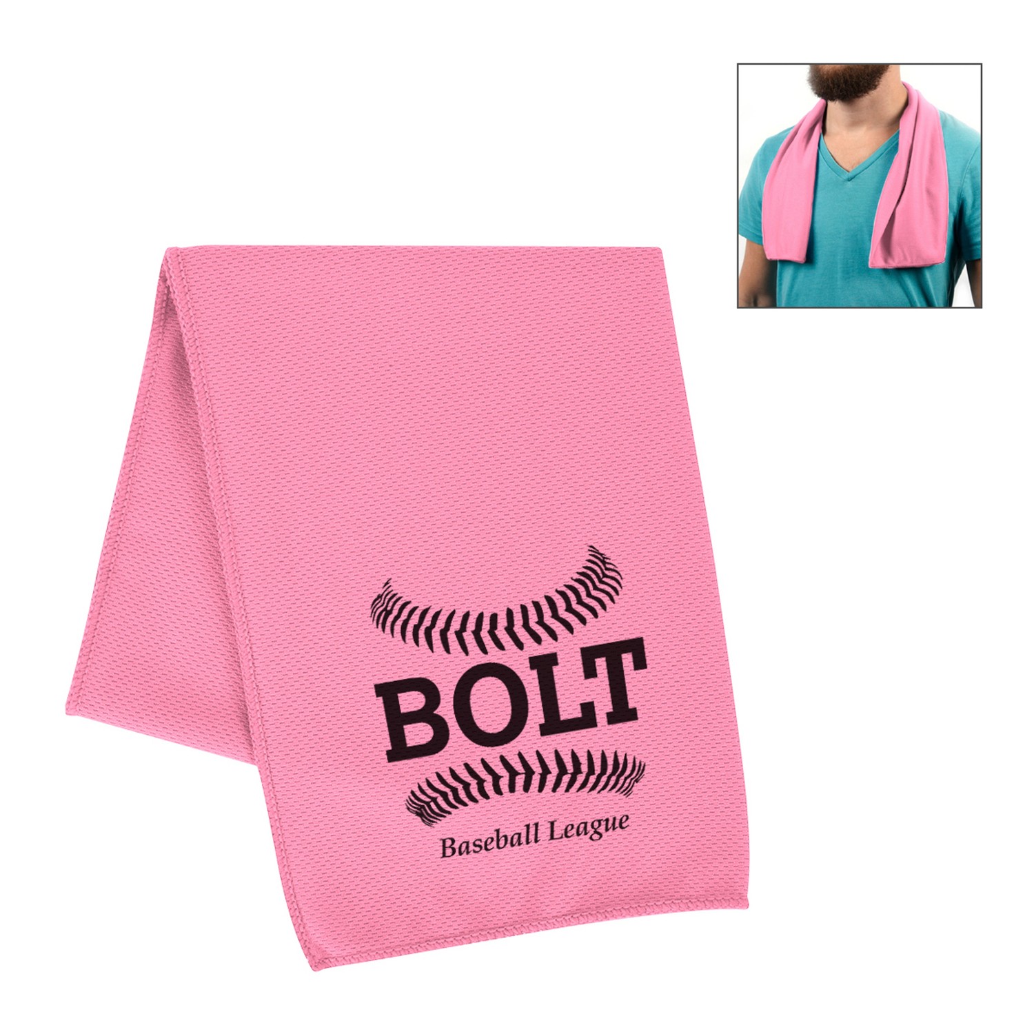 RECYCLED PET COOLING SPORT TOWEL
