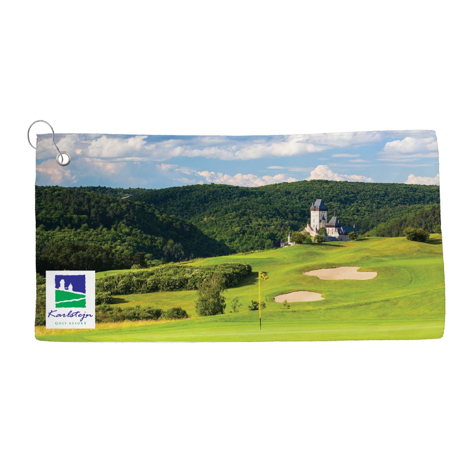 Dye Sublimated Golf Towel