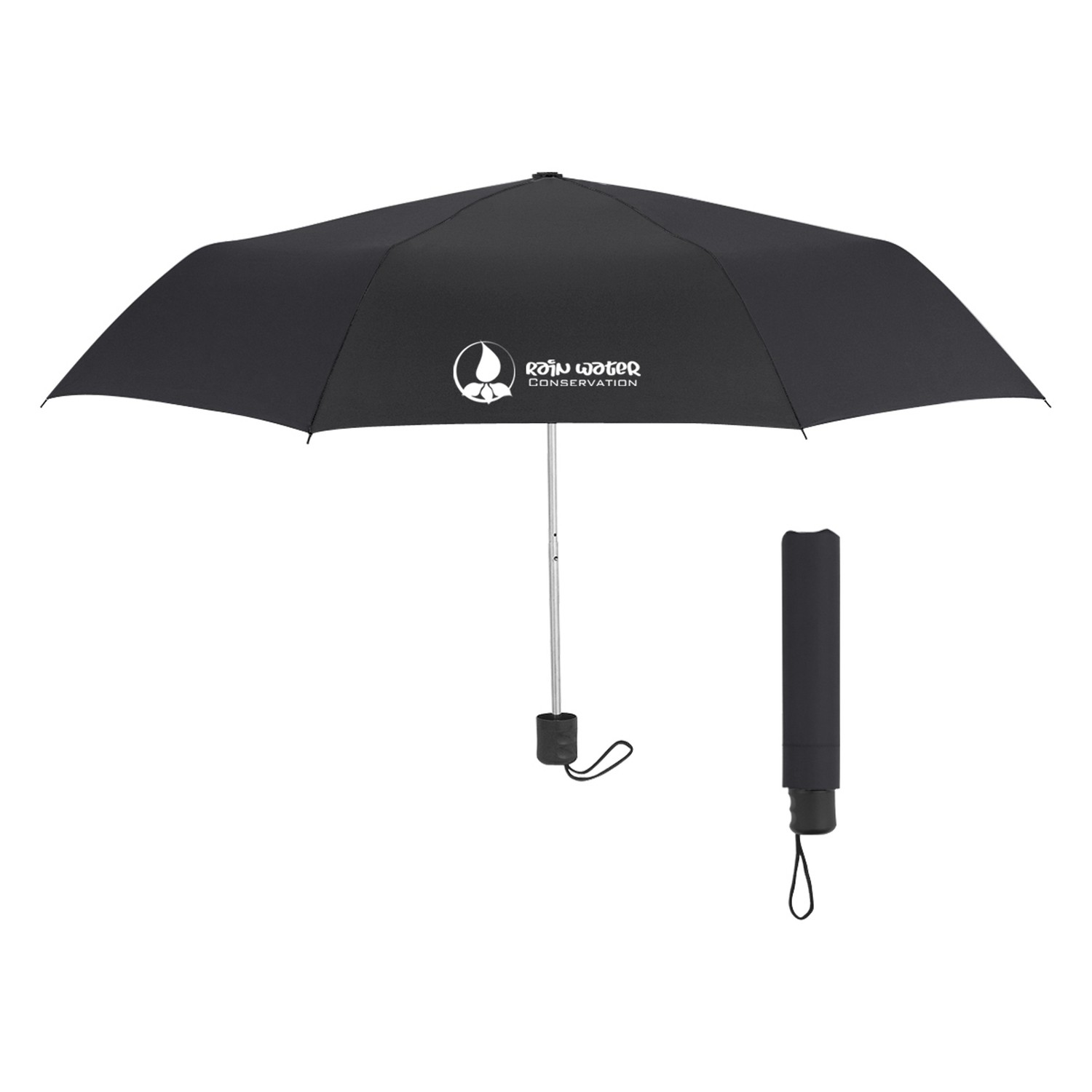 42' Arc Budget Recycled Telescopic Umbrella